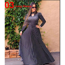 Load image into Gallery viewer, Women Long Maxi Dress Summer Floral Print Bohemian Beach Dress Casual Short Sleeve Bandage Party Dress Plus Size Vestidos